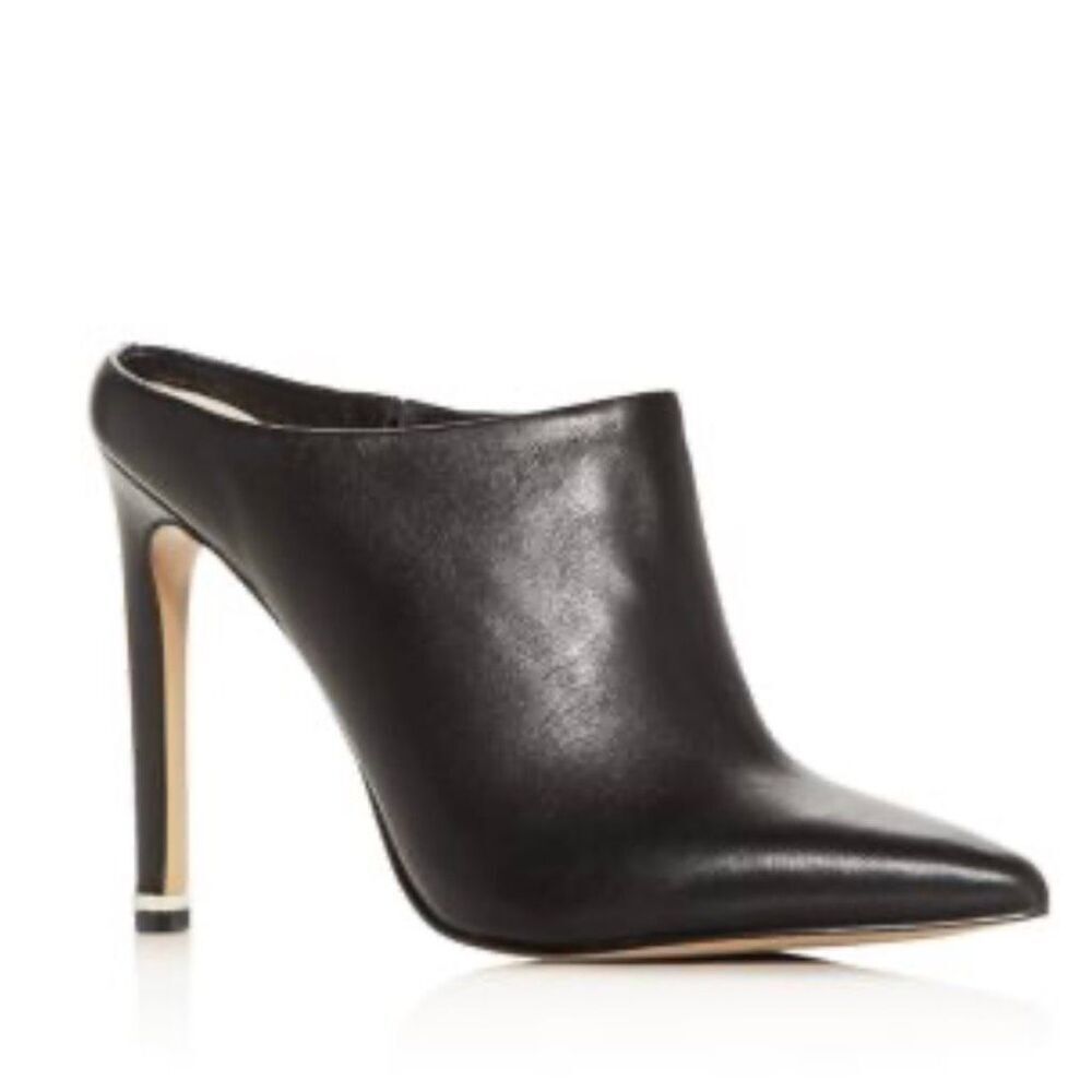 Kenneth Cole Women’s Riley Pointed Toe Leather Mules 8.5 M